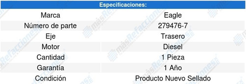 Soporte Motor Ford Transit L4 2.2l 07-14 Eagle 6503133