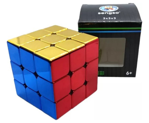 Cubo Rubik's Cubo Sengso Metal 3x3x3 Magico X3-800