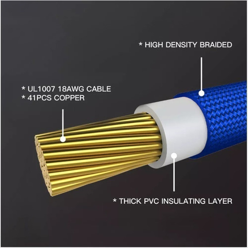 Kit Cables Mallados Atx Calidad Premiun 24 Pin Atx 4+4 6+2x2