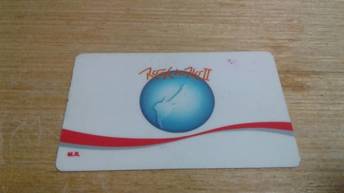 Ingresso Rock In Rio Ii Gramado Quinta Dia 24 1991