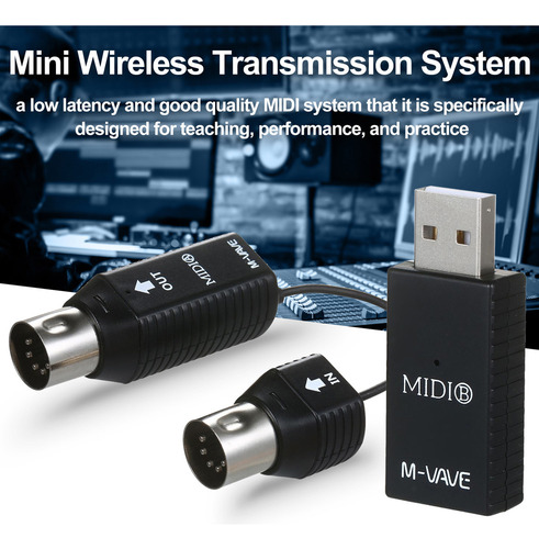 M-vave Ms1 Mini Wireless Audio Transmission System