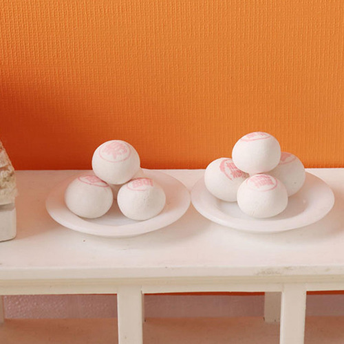 Casa De Muñecas De 4 Piezas, Postres Chinos, Casa De Fu