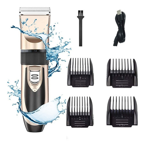 Cortadora Eléctrica De Cabello Ipx7 Impermeable