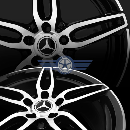 4 Rines 18 Deportivos 5-112 Excelentes Mercedes Benz Audi Vw Black Machine