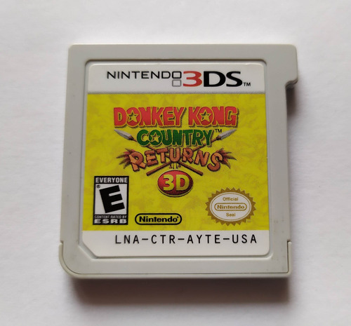 Donkey Kong Country Returns Original Para Nintendo 3ds (Usado)