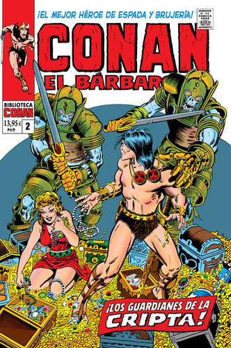 Conan Barbaro V1 02 1971, De Roy Thomas. Editorial Panini Comics, Tapa Blanda En Español, 2024