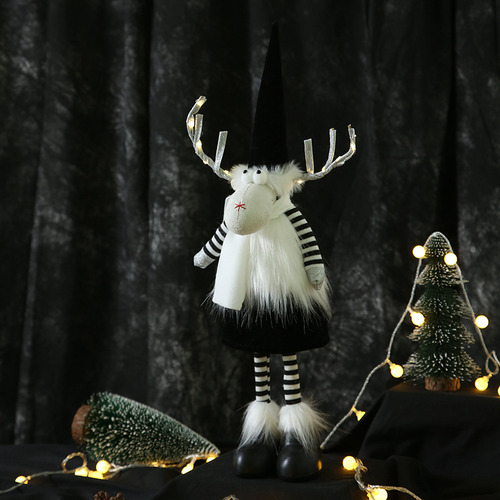 Muñeca De Reno De Pie, Juguete De Reno De Pie Para Navidad