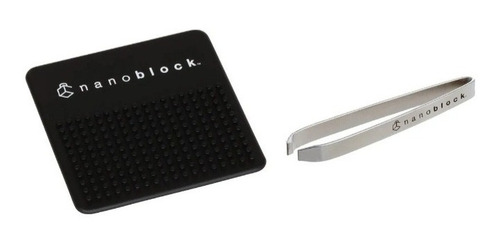 Nanoblock Tapete Y Pinza Para Construcción.