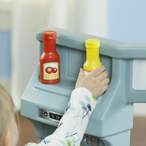 Cocinita Infantil Step2 Juguetes Juego Cocina Azul Niños