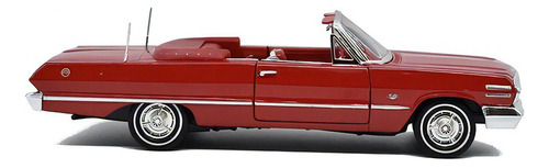 Chevrolet Impala 1963 Rojo Welly Nex Escala 1/24 Chevy