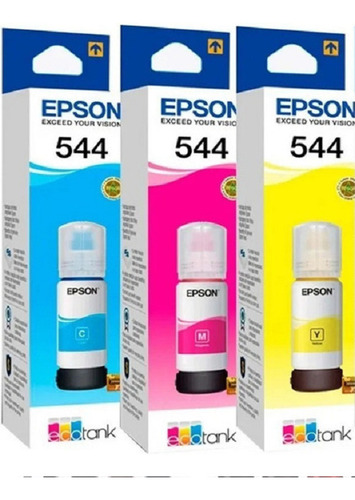 Tintas Epson Original 544 I L3150 L3110 L5190 L3160 Itr 