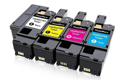 4 Toner Genericos Phaser 6020 6022 Wc 6025 6027 V/usa