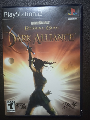 Baldurs Gate Dark Alliance (sin Manual) - Play Station 2 Ps2