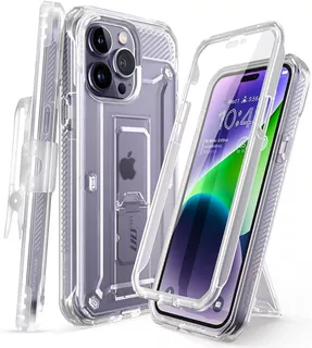 Case Supcase Para iPhone 14 Pro Max 6.7 Protector 360° Clear