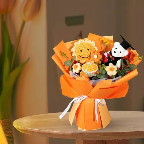 . Ramo De Flores De Ganchillo, Ramo De Flores De Graduación