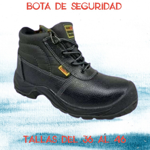 Bota De Seguridad Con Puntera Certificada