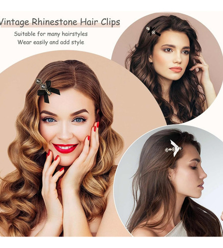 Ganchos Para El Cabello Estilo Channel Set De 7