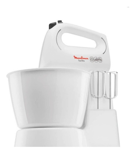 Batidora de pie Moulinex Facilita HM151158 blanca 220V