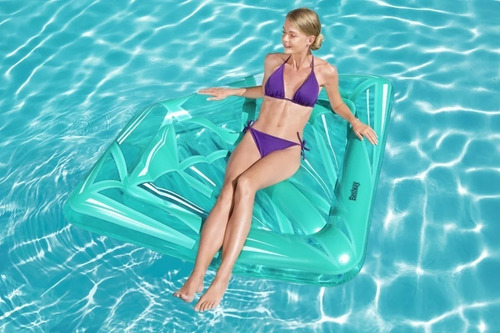 Colchoneta Inflable Diamante 193x145 Flotador Bestway 43417