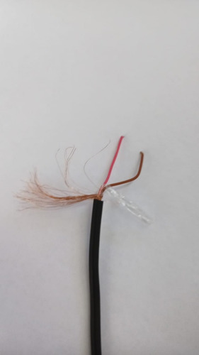 Imagem 3 de 3 de Cabo Manga 2x26awg Blindado Em Trança Bobina 500 Metros