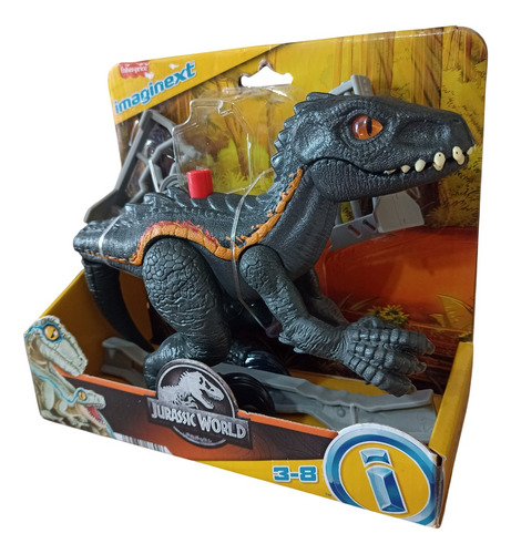 Indorraptor Imaginext Jurassic World Figura Cría Dinosaurio
