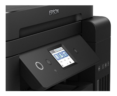 Imagen 4 de 4 de Impresora a color multifunción Epson EcoTank L6191 con wifi negra 220V