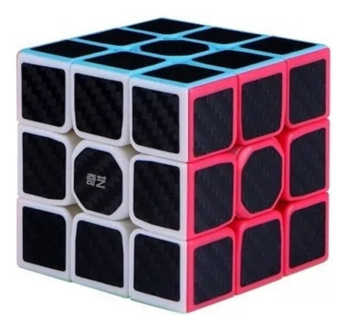 Cubo Rubik 3x3 Fibra De Carbono 3x3x3