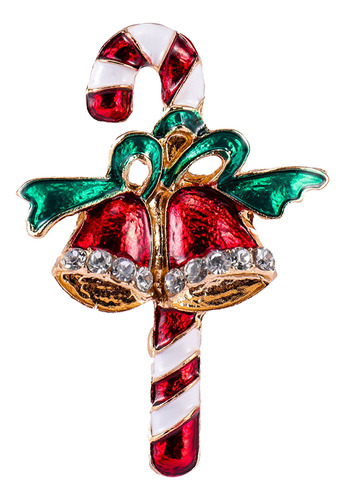 Broche Navideño The Bell 5,4 X 3,8 Cm