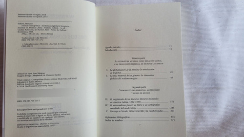 Imagen 6 de 7 de Deseos Cosmopolitas Modernidad Y Literat Mariano Siskind Fce