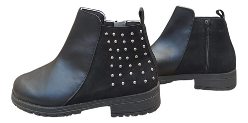 Sam123 Botas Pop Talles Grandes Eco Cuero Borcegos Demy
