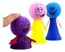 Comprar 12 Muñecos Emoji Saltarin Juguete Piñata Bolo Fiesta Cumple