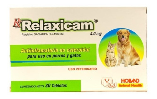 Relaxicam Rx 4mg 30 Tabs Holland