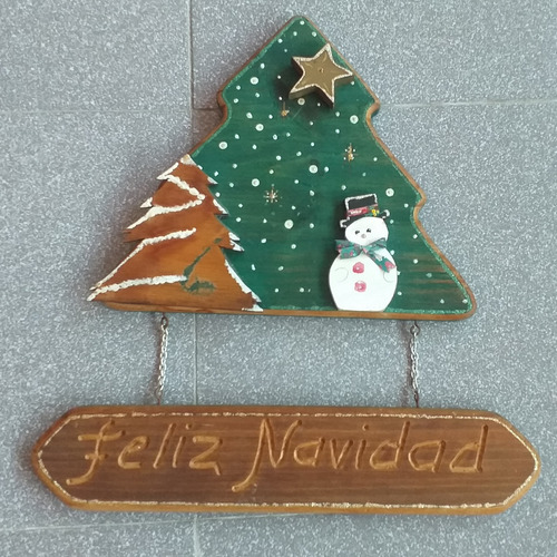 Precioso Árbol De Navidad Para La Pared Oficina O El Hogar