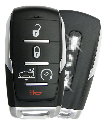 Para Control Remoto Completo Boton Dodge Ram Big Horn Hfe Id