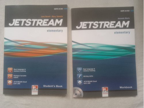 Libros De Inglés: Jetstream Elementary Book Y Workbook 