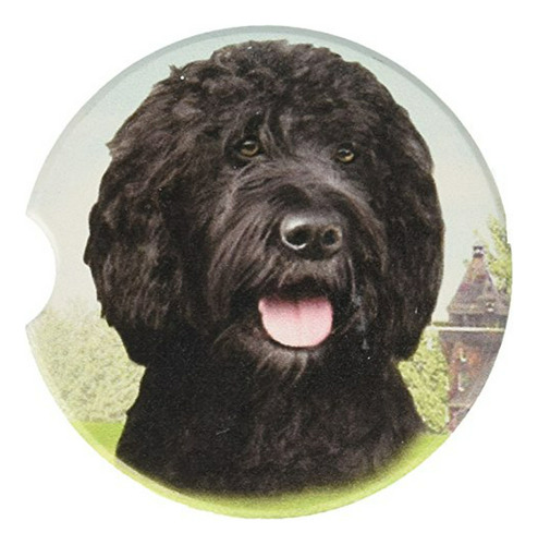 Posavasos  Para Black Labradoodle, 3  X 3