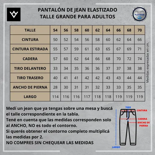 Talla 54 pantalon hombre hotsell