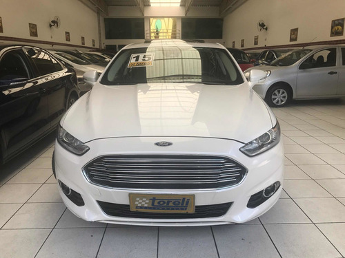 Ford Fusion 2.0 Gtdi Titanium Aut. 4p 2015 Branco Perolizado