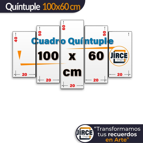 Cuadro Decorativo Moderno Perro Buldog Fránces Jd 0026 G Quíntuple 100x60 Cm Sin Marco