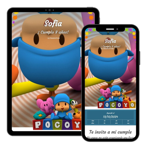 Tarjeta Online -  - Inteligente - Pocoyo- Autoadministrable