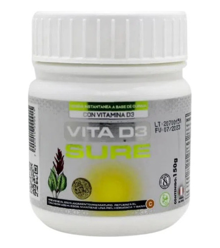Suplemento Vitamínico Vita D3 Sure Frasco 150 G