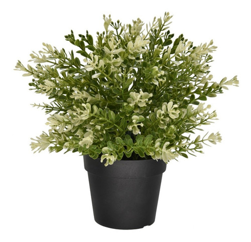Caja De 9 Flores Artificiales Con Maceta! Decora Tu Casa!