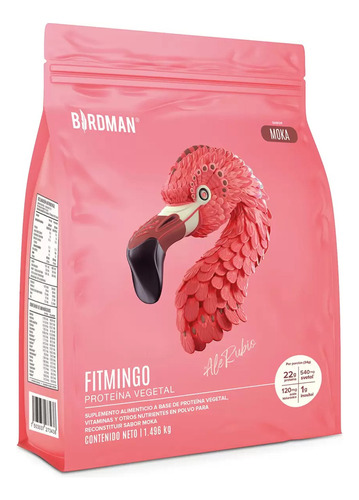 Birdman Fitmingo Proteína Vegetal Sabor Moka 1.496 Kg