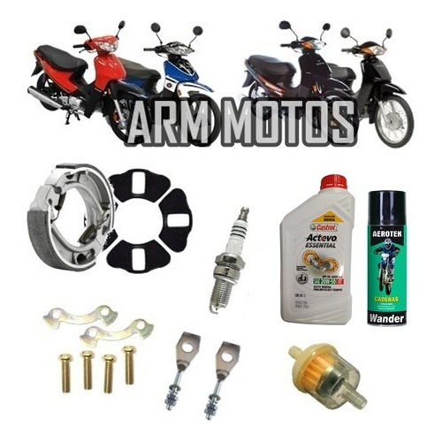 Kit Services Moto 110cc - Smash Zb Energy Blitz - Arm Motos