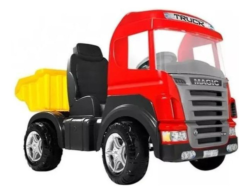 Caminhão Top Truck Pedal Vermelho- 9300 Magic Toys