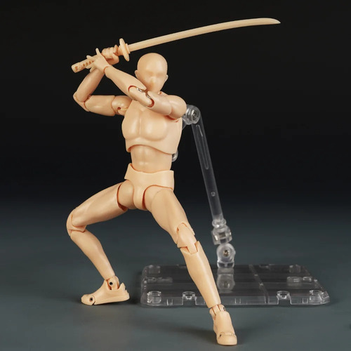 Mz Figura De Acción Kun Sketch Draw Para Hombre, Cuerpo