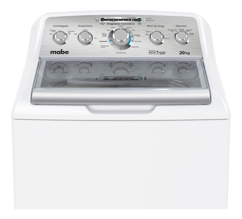 Lavadora automática Mabe hasta 20kg 127V color blanco