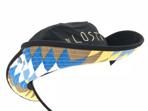 Sombrero Lost, Mod. Born Lost Boonie Hat, Color Black.