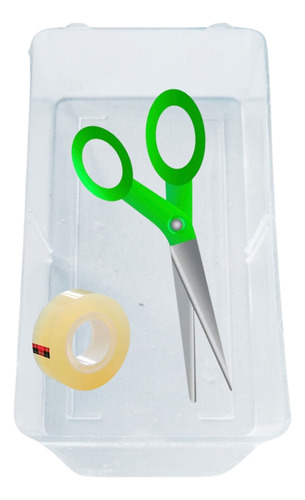 Gaveta Rígida Transparente O Flexible 20 Piezas
