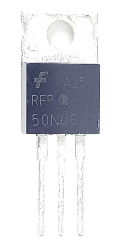 Pack X5 Transistor Mosfet Fqp 50n06 Fqp50n06 50a 60v To220